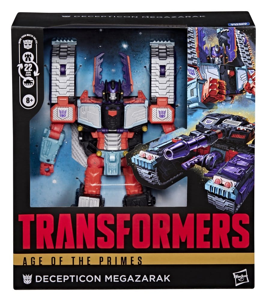 Transformers Age of the Primes Leader Class Actionfigur Megazarak 19 cm - Preorder - ETA: 02.09.2026