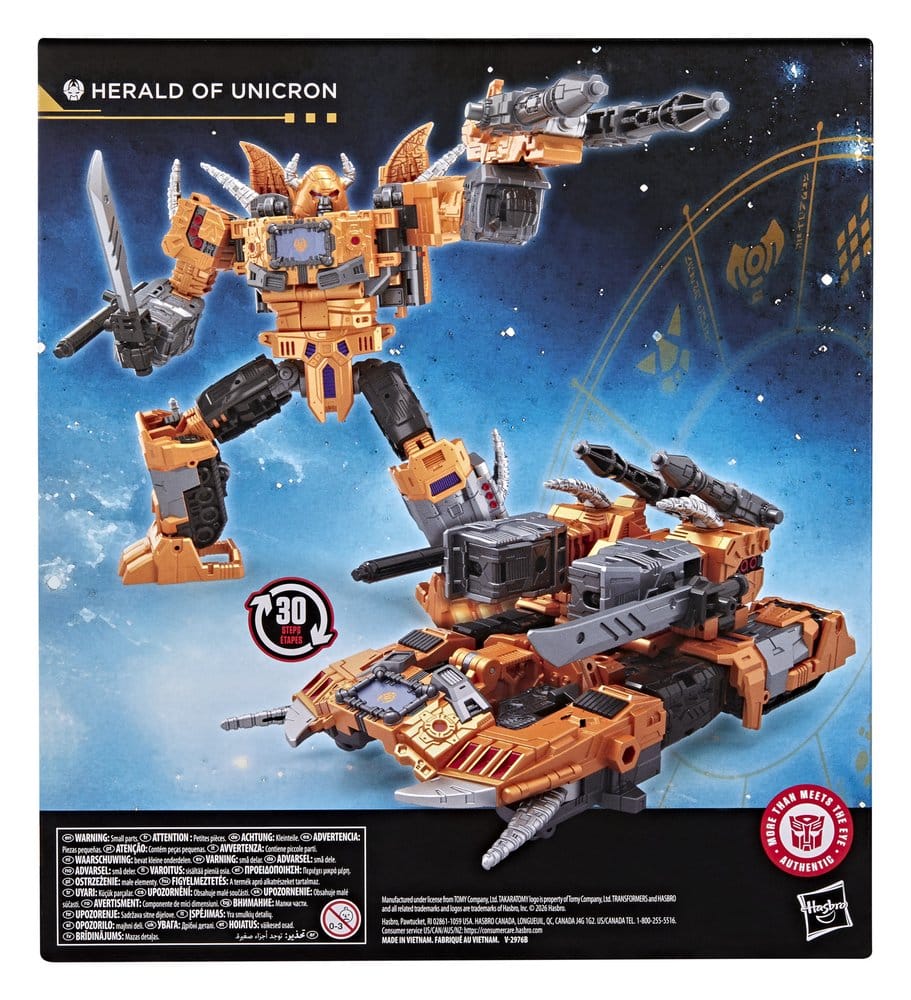 Transformers Age of the Primes Leader Class Actionfigur Herald of Unicron 19 cm - Preorder - ETA: 02.09.2026