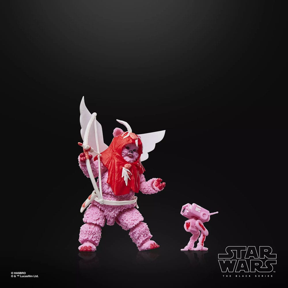 Star Wars Black Series Actionfigur Ewok (Valentine’s Day Edition) 15 cm - Preorder - ETA: 31.01.2026