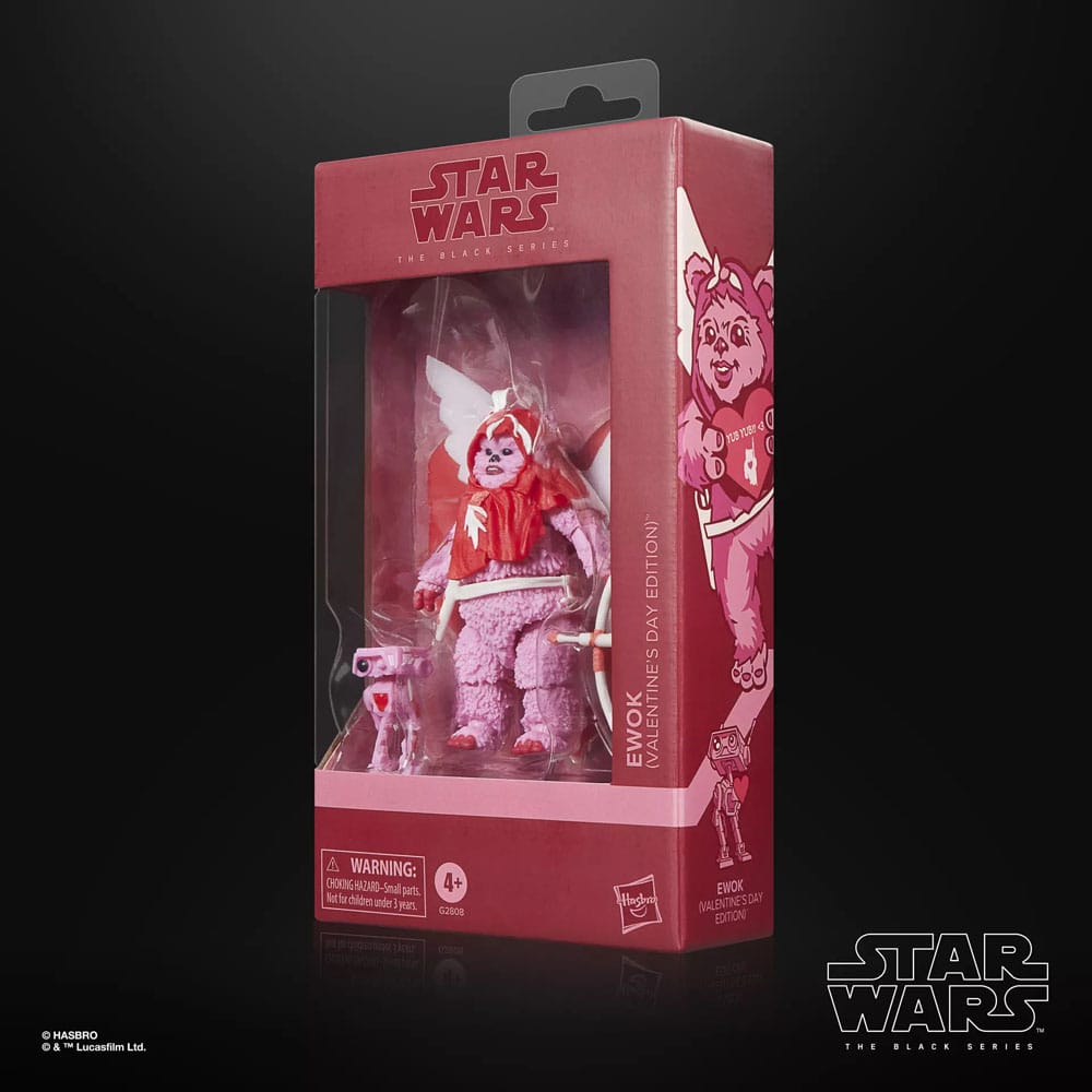 Star Wars Black Series Actionfigur Ewok (Valentine’s Day Edition) 15 cm - Preorder - ETA: 31.01.2026