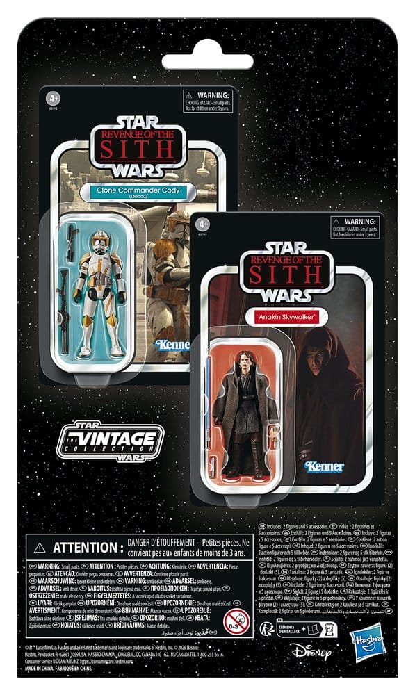 Star Wars Episode III Vintage Collection Actionfiguren 2er-Pack Anakin Skywalker & Clone Commander Cody (Utapau) 10 cm - Preorder - ETA: 21.10.2026