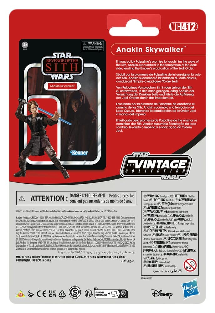 Star Wars Episode III Vintage Collection Actionfiguren 2er-Pack Anakin Skywalker & Clone Commander Cody (Utapau) 10 cm - Preorder - ETA: 21.10.2026