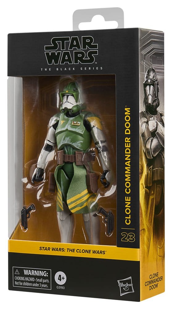 Star Wars: The Clone Wars Black Series Actionfigur Clone Commander Doom 15 cm - Versand: 7 Tage nach Bestellung