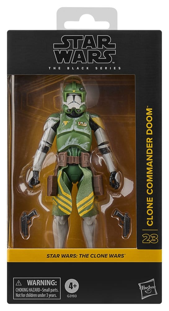 Star Wars: The Clone Wars Black Series Actionfigur Clone Commander Doom 15 cm - Versand: 7 Tage nach Bestellung