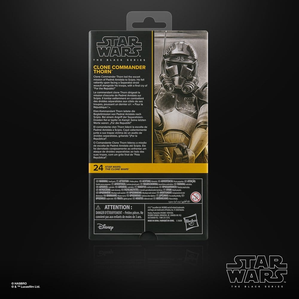 Star Wars: The Clone Wars Black Series Actionfigur Clone Commander Thorn 15 cm - Preorder - ETA: 08.08.2026