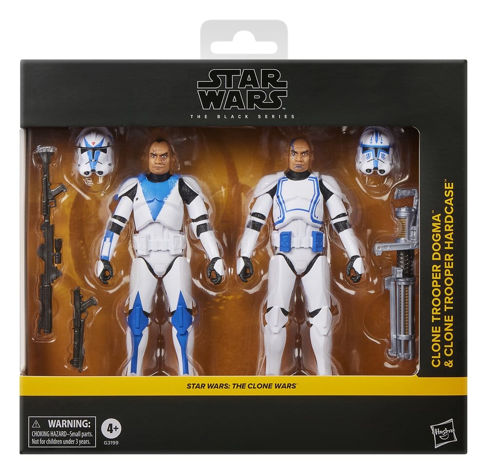 Star Wars: The Clone Wars Black Series Actionfiguren 2er-Pack Clone Troopers Dogma & Hardcase 15 cm - Versand: 7 Tage nach Bestellung