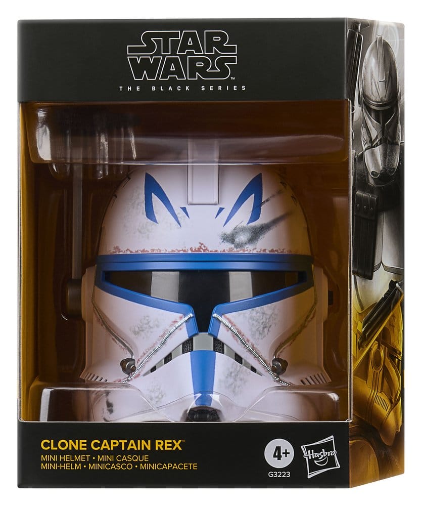 Star Wars: The Clone Wars Black Series Mini-Helm Klon Captain Rex 15 cm - Versand: 7 Tage nach Bestellung