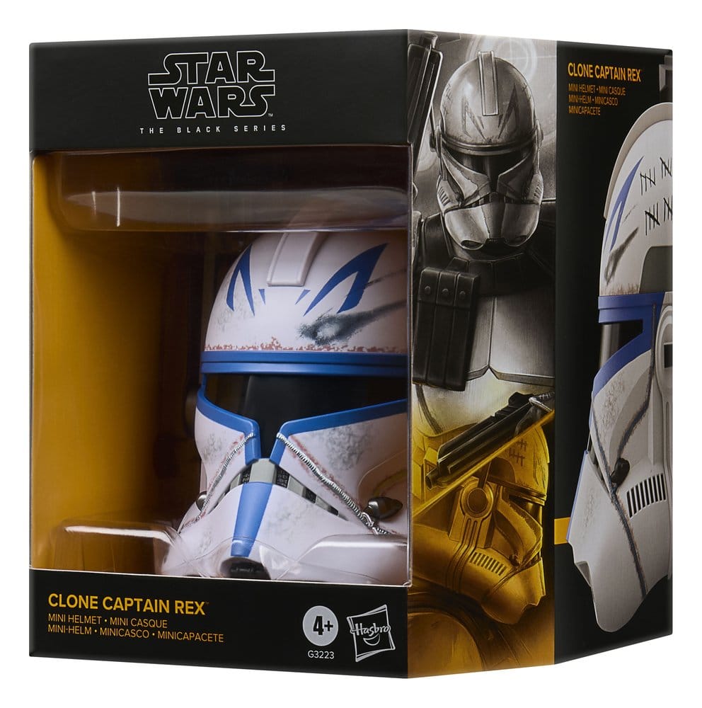 Star Wars: The Clone Wars Black Series Mini-Helm Klon Captain Rex 15 cm - Versand: 7 Tage nach Bestellung