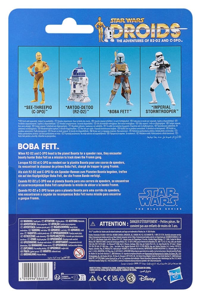 Star Wars: Droids Black Series Actionfigur Boba Fett 15 cm - Preorder - ETA: 15.07.2026