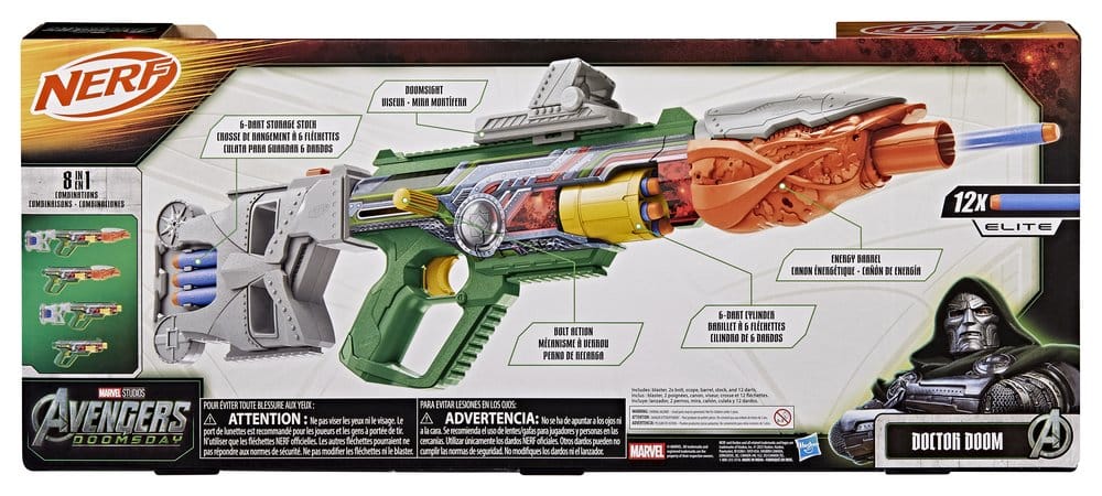 Avengers: Doomsday NERF Dart-Blaster Doctor Doom - Preorder - ETA: 10.11.2026