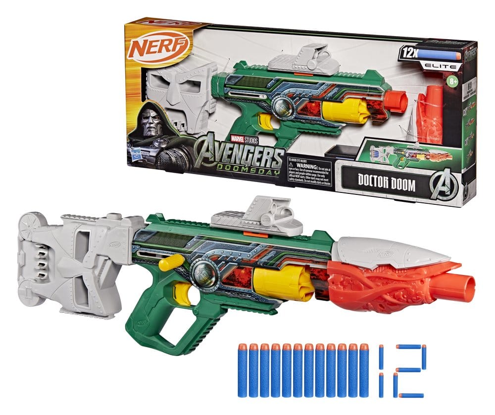 Avengers: Doomsday NERF Dart-Blaster Doctor Doom - Preorder - ETA: 10.11.2026
