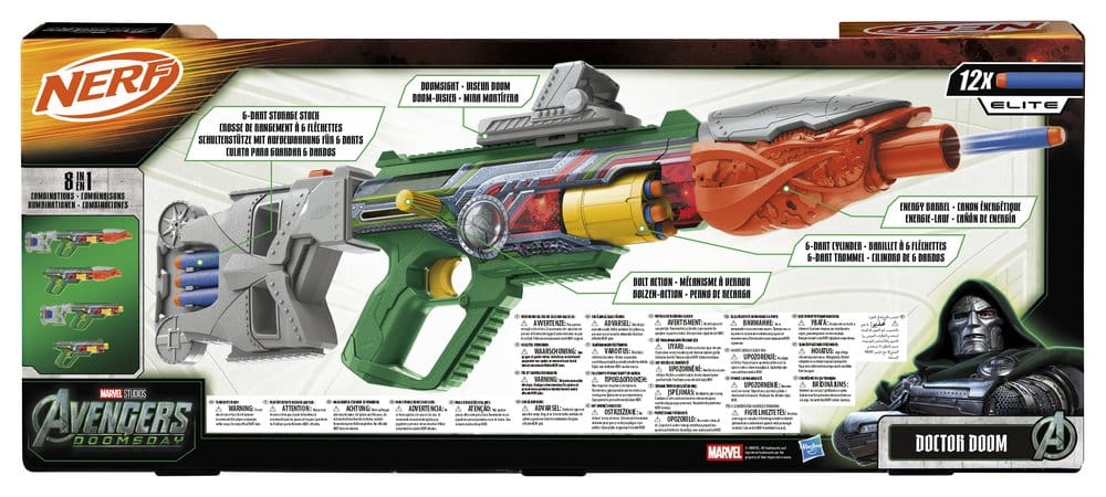 Avengers: Doomsday NERF Dart-Blaster Doctor Doom - Preorder - ETA: 10.11.2026