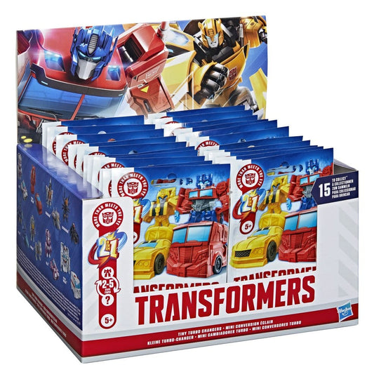 Transformers Mini-Actionfiguren 4 cm Tiny Turbo Changers Blind Box Display (24) - Versand: 7 Tage nach Bestellung