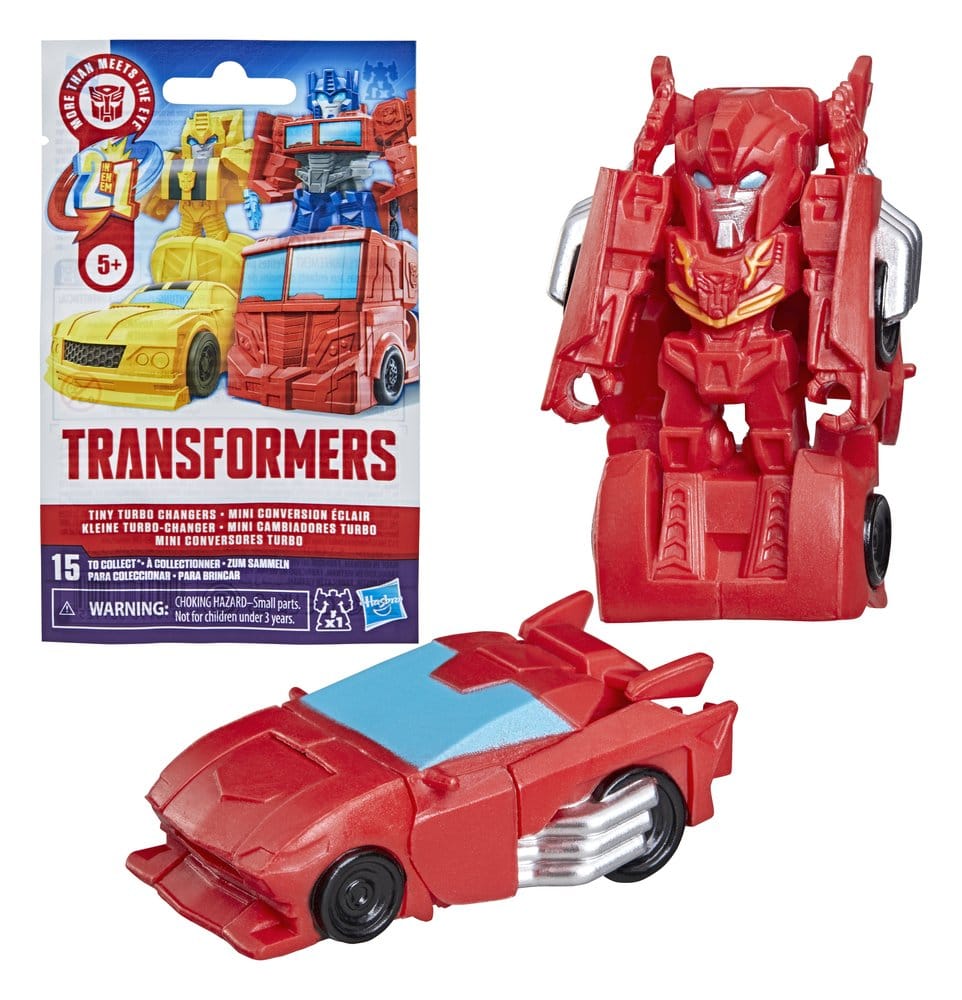 Transformers Mini-Actionfiguren 4 cm Tiny Turbo Changers Blind Box Display (24) - Versand: 7 Tage nach Bestellung