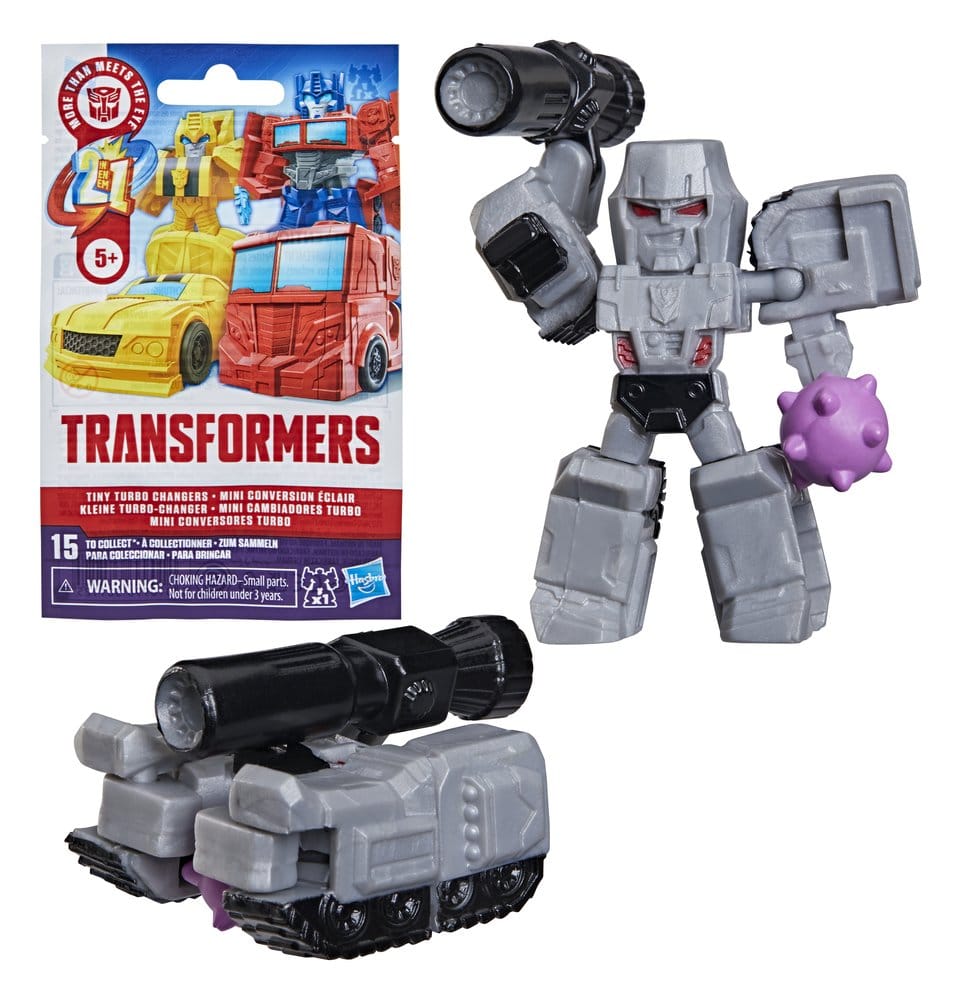 Transformers Mini-Actionfiguren 4 cm Tiny Turbo Changers Blind Box Display (24) - Versand: 7 Tage nach Bestellung