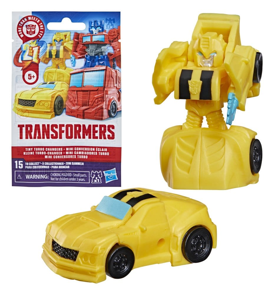 Transformers Mini-Actionfiguren 4 cm Tiny Turbo Changers Blind Box Display (24) - Versand: 7 Tage nach Bestellung