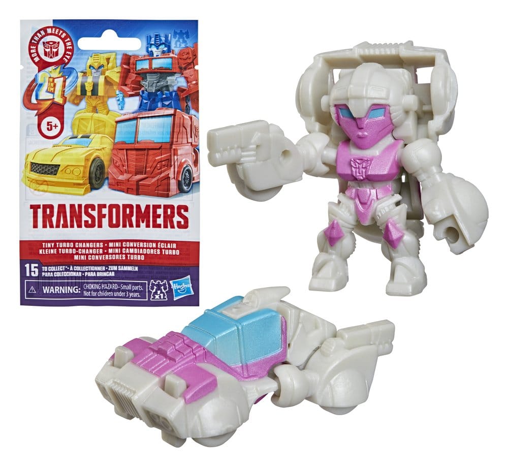 Transformers Mini-Actionfiguren 4 cm Tiny Turbo Changers Blind Box Display (24) - Versand: 7 Tage nach Bestellung