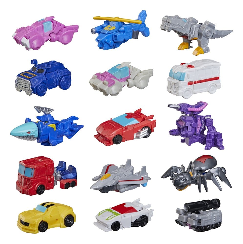 Transformers Mini-Actionfiguren 4 cm Tiny Turbo Changers Blind Box Display (24) - Versand: 7 Tage nach Bestellung
