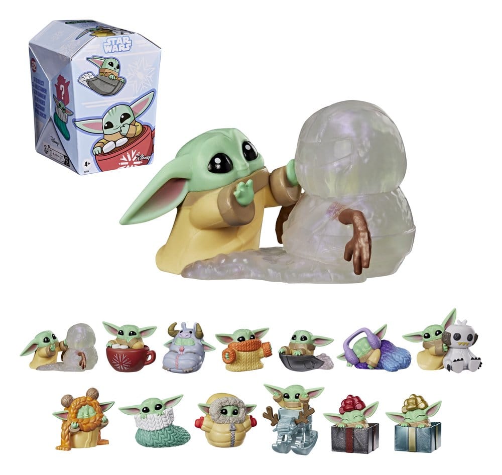 Star Wars Minifiguren 4 cm Grogu Force Freeze Series 2 Blind Box Display (24) - Preorder - ETA: 25.10.2026