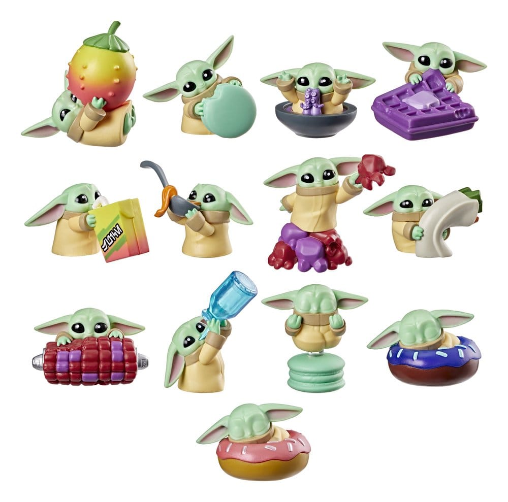 Star Wars Minifiguren 4 cm Grogu Snack Attack Series 1 Blind Box Display (24) - Preorder - ETA: 08.09.2026