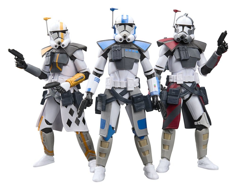 Star Wars: The Clone Wars Black Series Actionfiguren 3er-Pack ARC Trooper Havoc, Colt & Blitz 15 cm - Preorder - ETA: 29.07.2026
