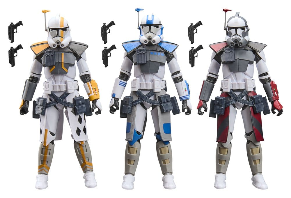 Star Wars: The Clone Wars Black Series Actionfiguren 3er-Pack ARC Trooper Havoc, Colt & Blitz 15 cm - Preorder - ETA: 29.07.2026