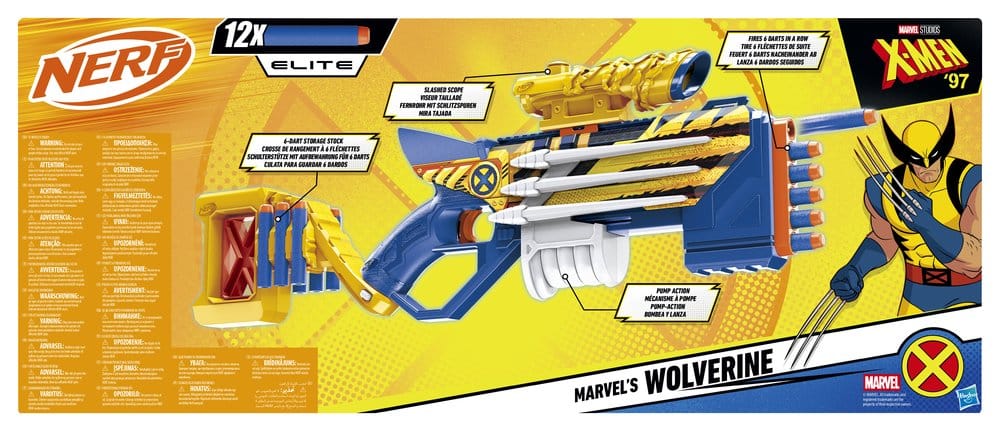 X-Men '97 NERF Dart-Blaster Marvel's Wolverine - Preorder - ETA: 10.11.2026