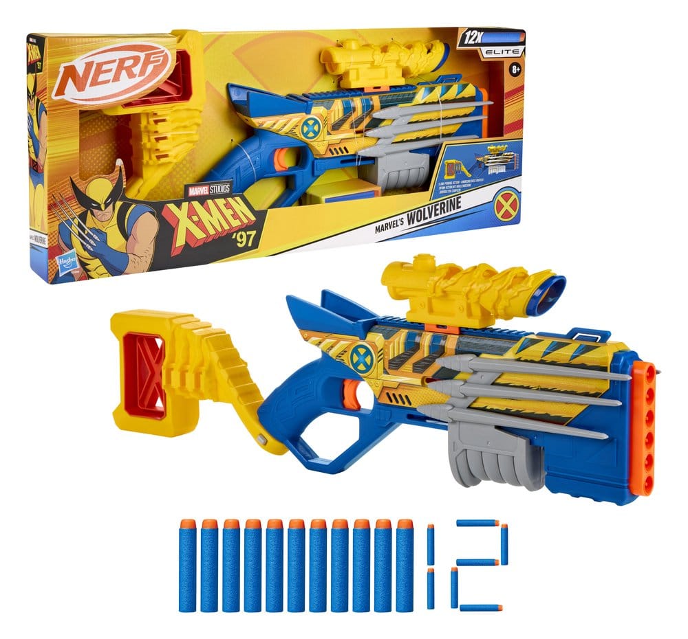 X-Men '97 NERF Dart-Blaster Marvel's Wolverine - Preorder - ETA: 10.11.2026