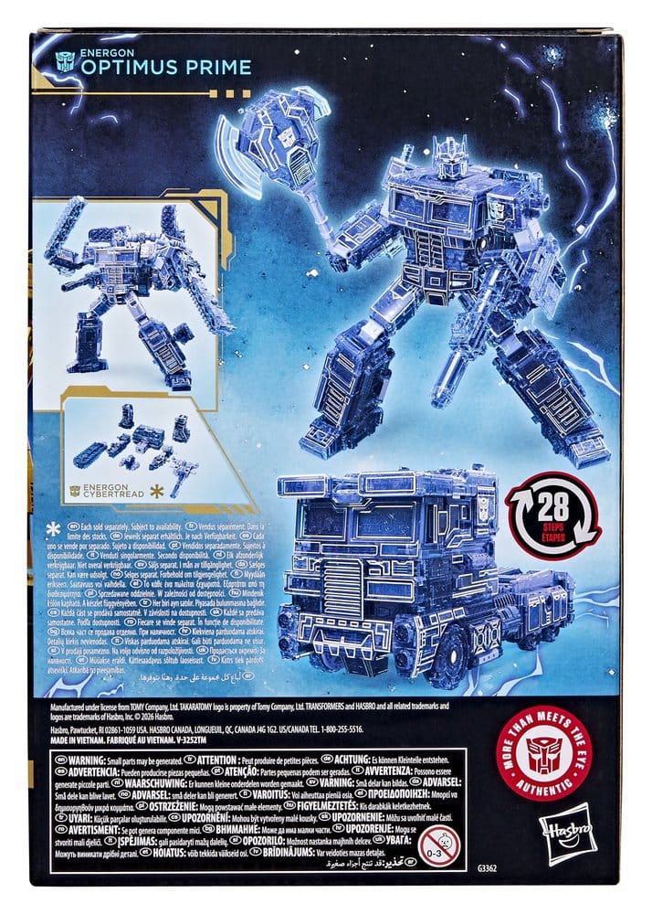 Transformers Age of the Primes Voyager Class Actionfigur Energon Optimus Prime 17 cm - Preorder - ETA: 09.12.2026