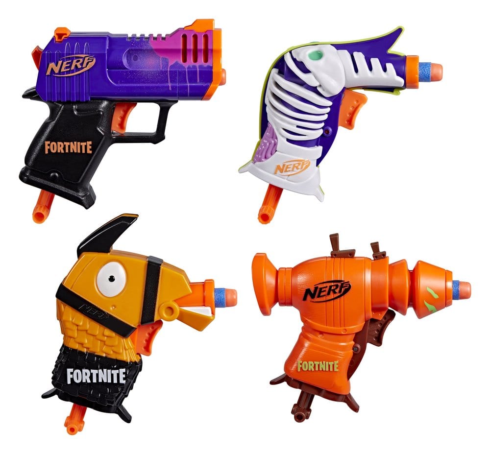 Fortnite NERF Dart-Blaster 4er-Pack Fortnitemares - Preorder - ETA: 10.11.2026