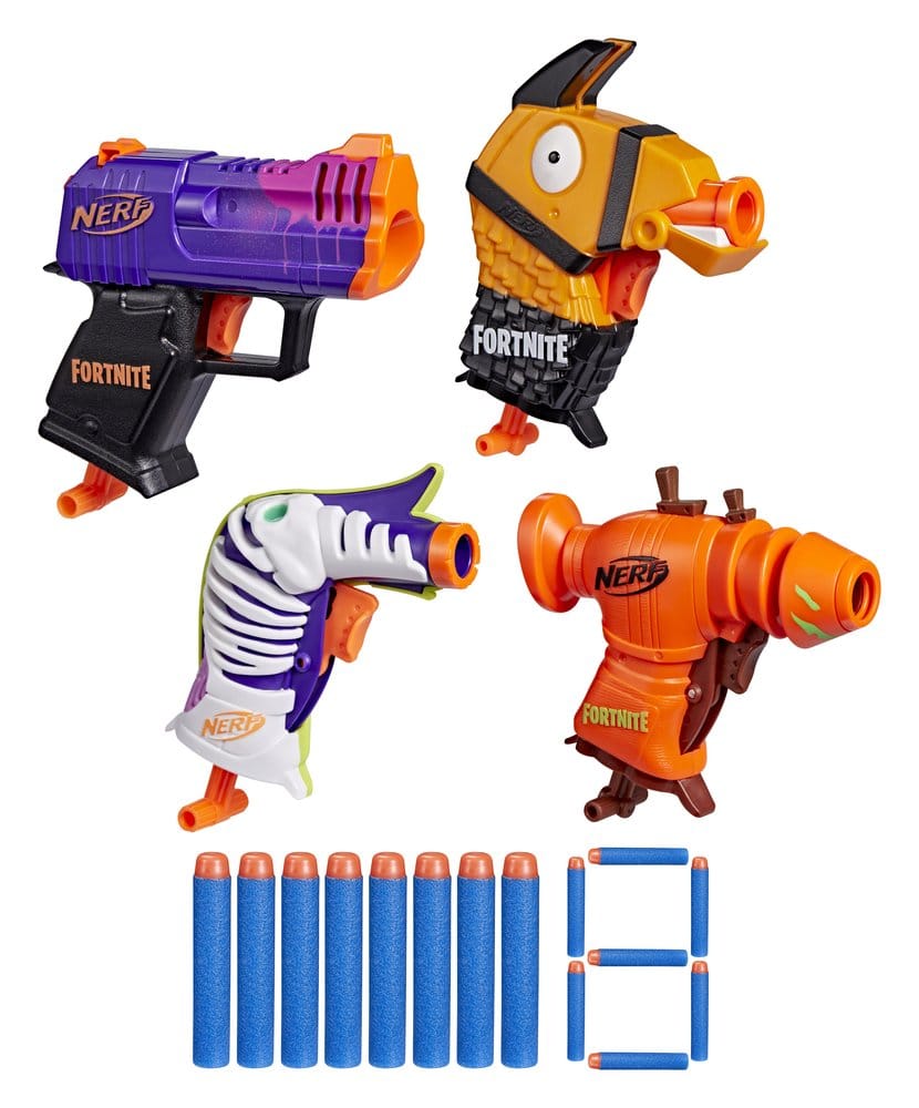 Fortnite NERF Dart-Blaster 4er-Pack Fortnitemares - Preorder - ETA: 10.11.2026