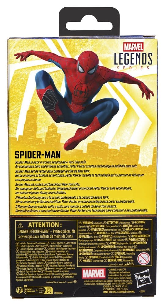 Spider-Man: Brand New Day Marvel Legends Actionfigur Spider-Man 15 cm - Preorder - ETA: 08.07.2026