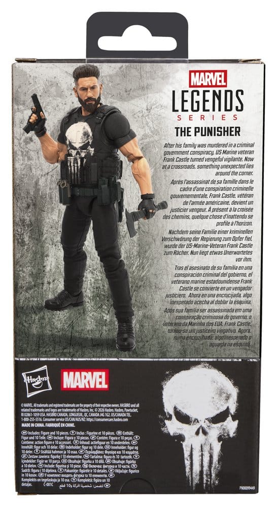The Punisher Marvel Legends Actionfigur The Punisher 15 cm - Preorder - ETA: 08.07.2026