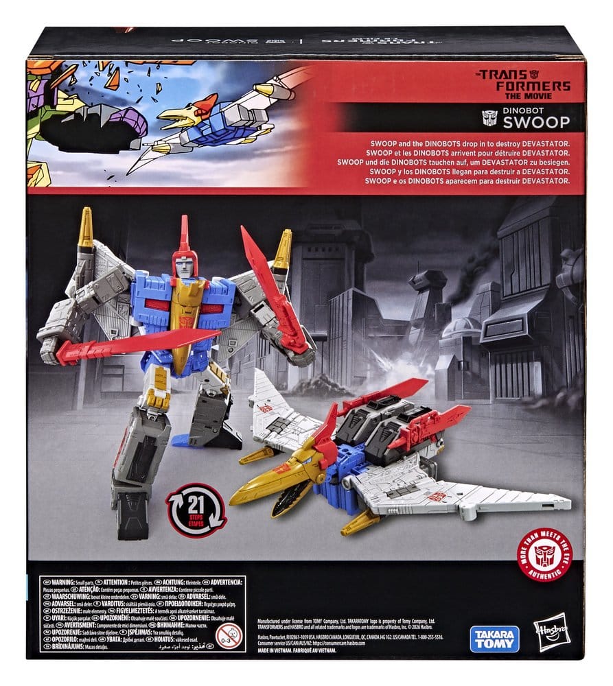 Transformers – Der Kampf um Cybertron Studio Series Leader Class Actionfigur Dinobot Swoop 21 cm - Preorder - ETA: 27.01.2027
