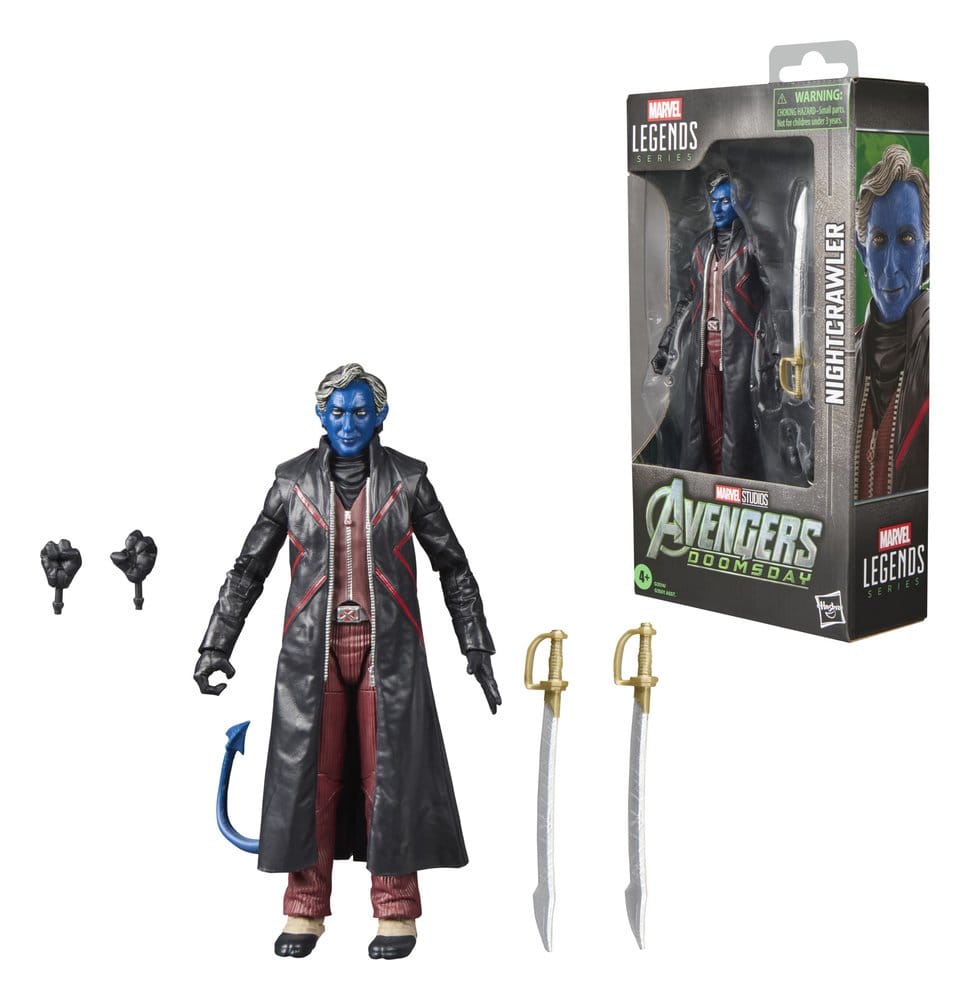 Avengers: Doomsday Marvel Legends Actionfigur Nightcrawler 15 cm - Preorder - ETA: 28.04.2027