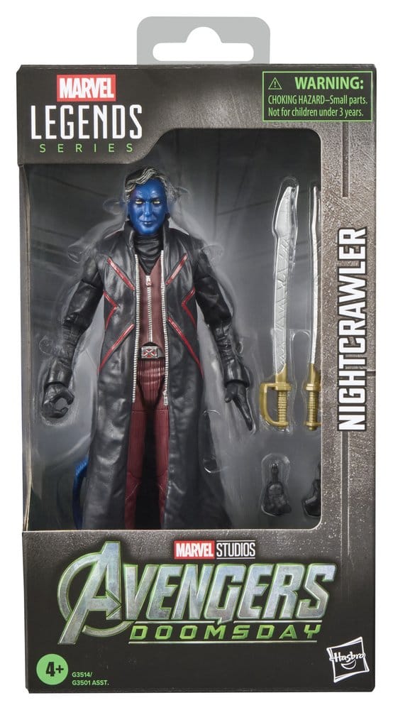 Avengers: Doomsday Marvel Legends Actionfigur Nightcrawler 15 cm - Preorder - ETA: 28.04.2027