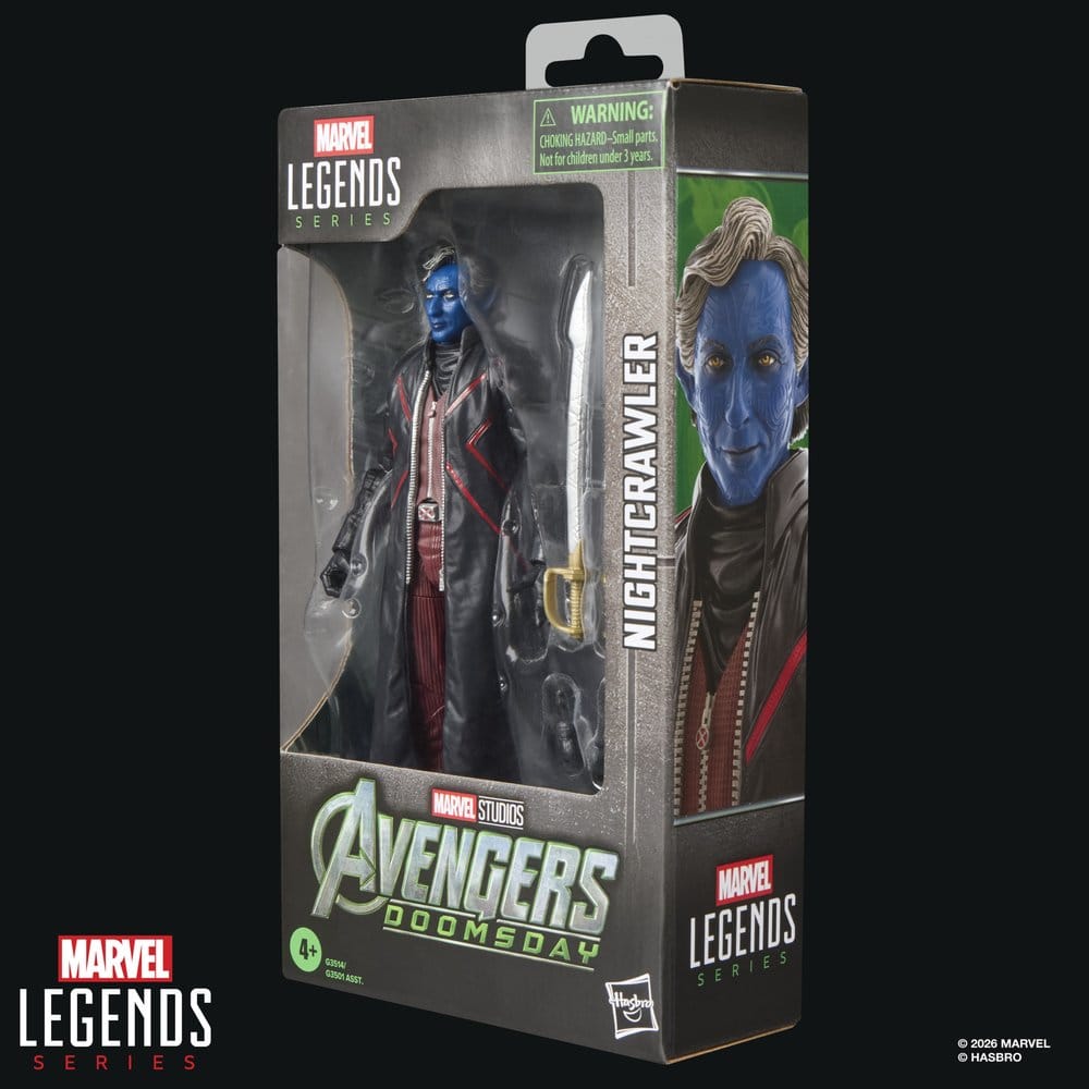 Avengers: Doomsday Marvel Legends Actionfigur Nightcrawler 15 cm - Preorder - ETA: 28.04.2027