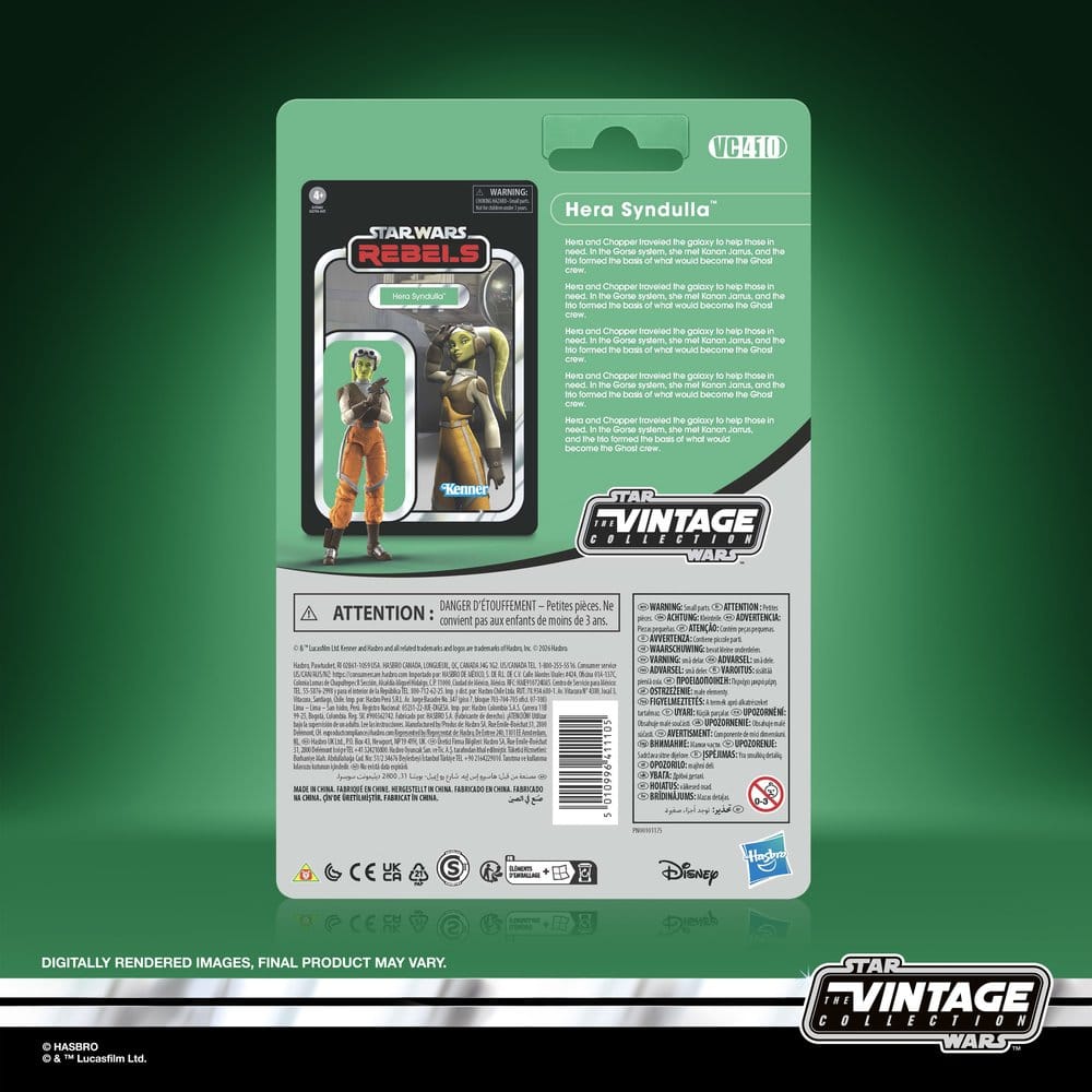 Star Wars Rebels Vintage Collection Actionfigur Hera Syndulla (Spectre-2) 10 cm - Preorder - ETA: 23.09.2026