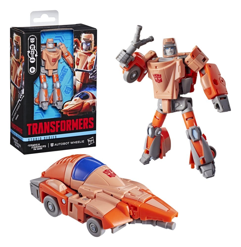 Transformers – Der Kampf um Cybertron Transformers Studio Series Deluxe Class Actionfigur Autobot Wheelie 11 cm - Preorder - ETA: 27.01.2027