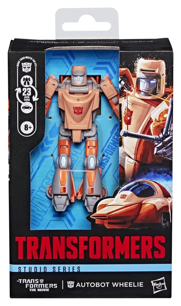 Transformers – Der Kampf um Cybertron Transformers Studio Series Deluxe Class Actionfigur Autobot Wheelie 11 cm - Preorder - ETA: 27.01.2027