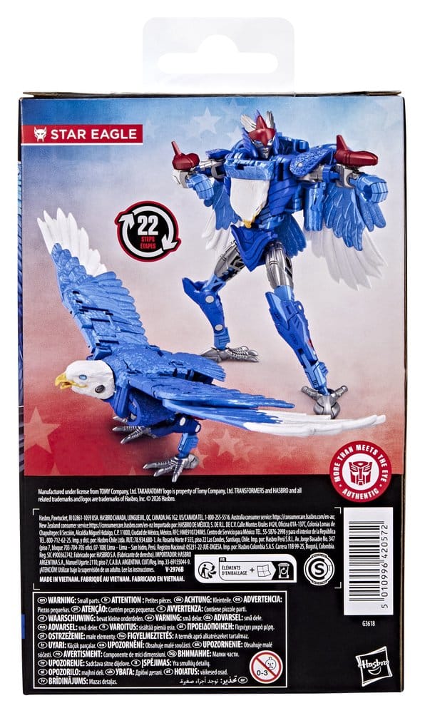 Transformers Deluxe Class Actionfigur Star Eagle 11 cm - Preorder - ETA: 25.06.2026