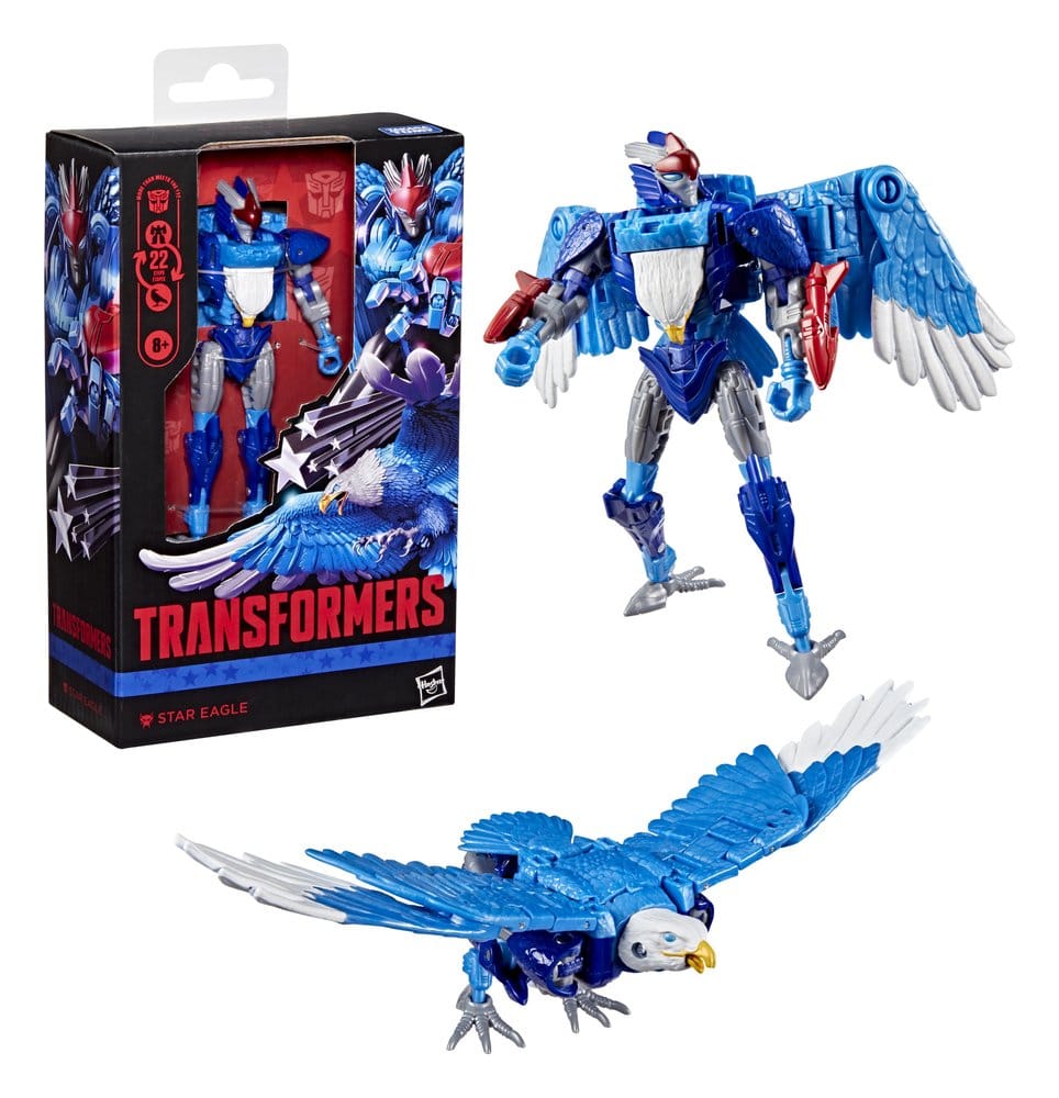 Transformers Deluxe Class Actionfigur Star Eagle 11 cm - Preorder - ETA: 25.06.2026