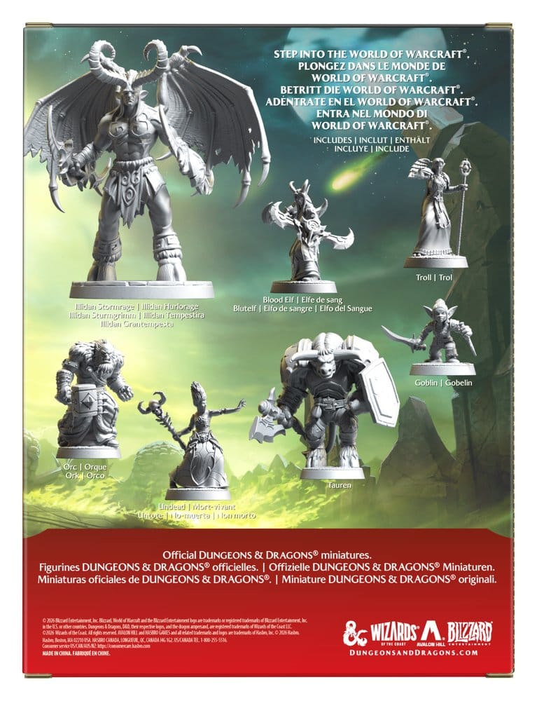 Dungeons & Dragons x World of Warcraft Miniaturen Set 1 - Preorder - ETA: 25.11.2026