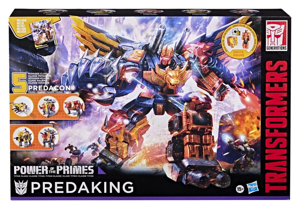 Transformers Power of the Primes Combiner Actionfigur Predaking 45 cm - Versand: 7 Tage nach Bestellung