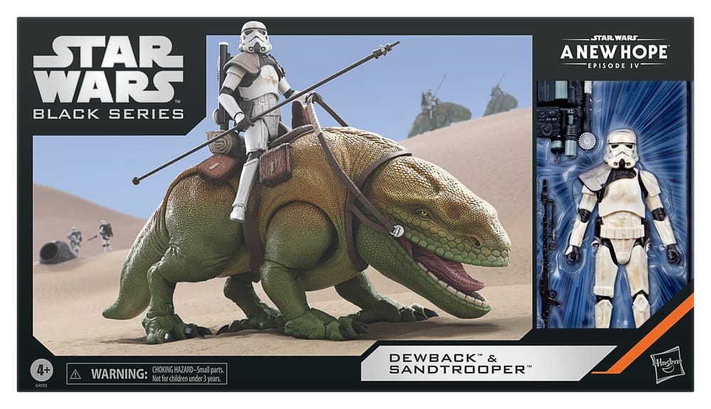 Star Wars Episode IV Black Series Actionfiguren 2er-Pack Dewback & Sandtrooper 15 cm - Preorder - ETA: 27.01.2027