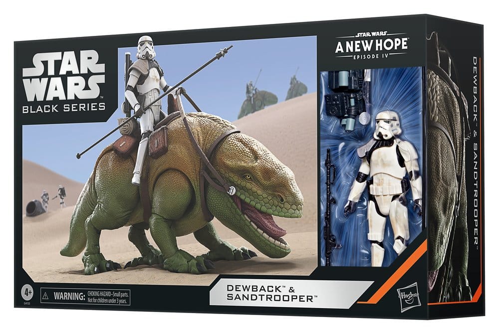 Star Wars Episode IV Black Series Actionfiguren 2er-Pack Dewback & Sandtrooper 15 cm - Preorder - ETA: 27.01.2027