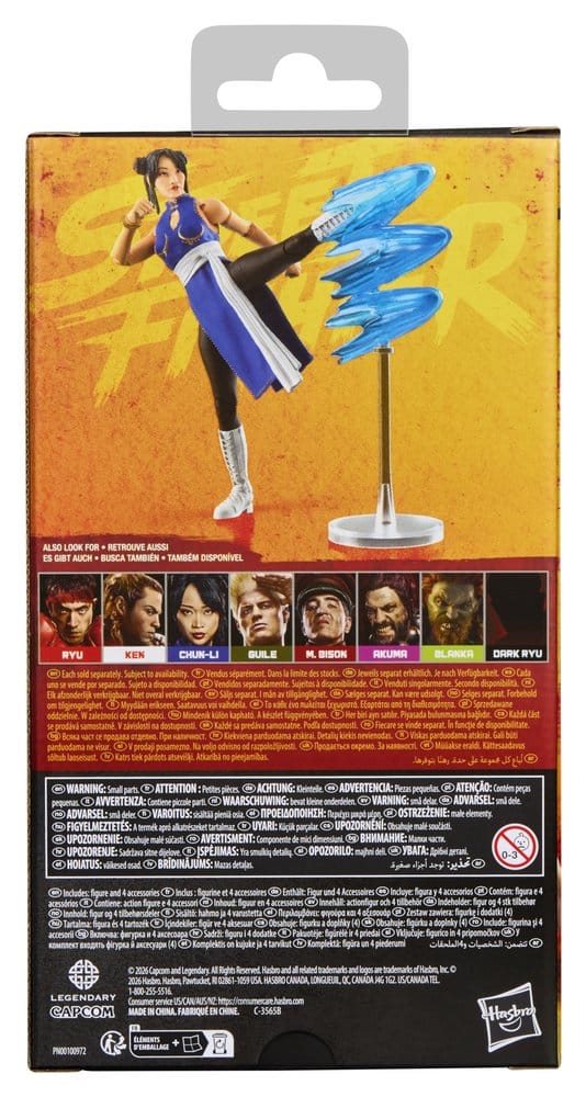 Street Fighter Actionfigur Chun-Li 15 cm - Preorder - ETA: 09.12.2026