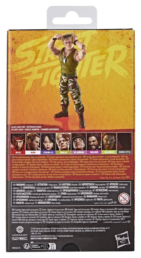 Street Fighter Actionfigur Guile 15 cm - Preorder - ETA: 17.02.2027