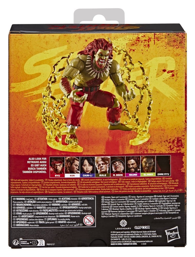 Street Fighter Actionfigur Blanka 15 cm - Preorder - ETA: 23.12.2026