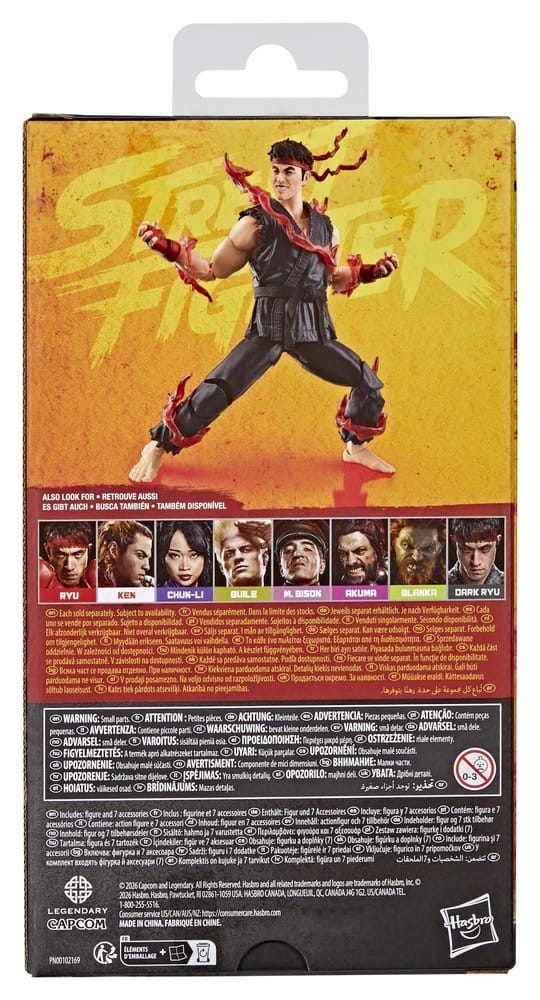 Street Fighter Actionfigur Dark Ryu 15 cm - Preorder - ETA: 17.02.2027